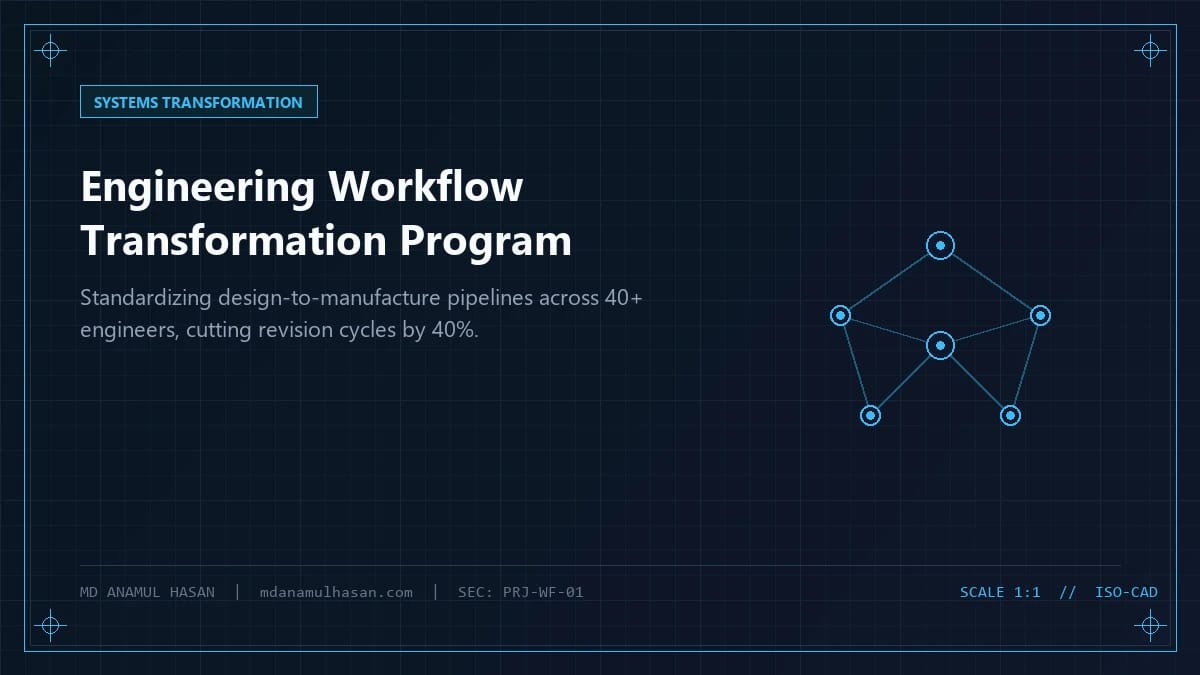 Engineering Workflow Transformation